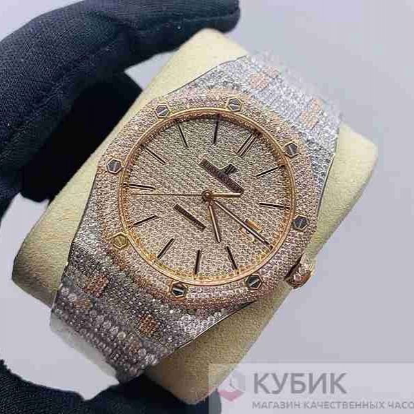Audemars Piguet Royal Oak Automatic 41mm 15502OR.ZZ.1222OR.01 код 284) Дубликат Люкс копия