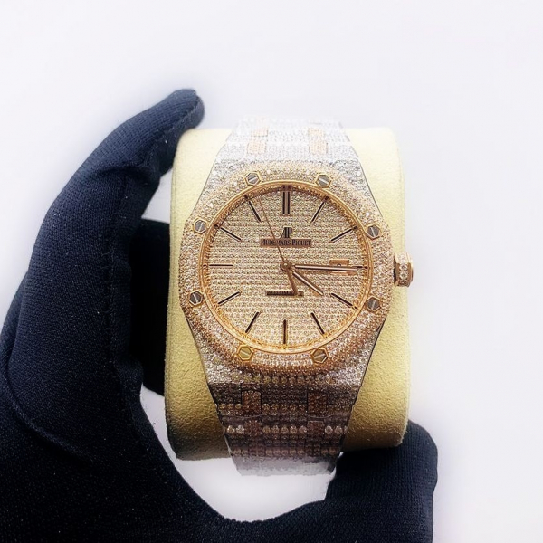 Audemars Piguet Royal Oak Automatic 41mm 15502OR.ZZ.1222OR.01 код 284) Дубликат Люкс копия