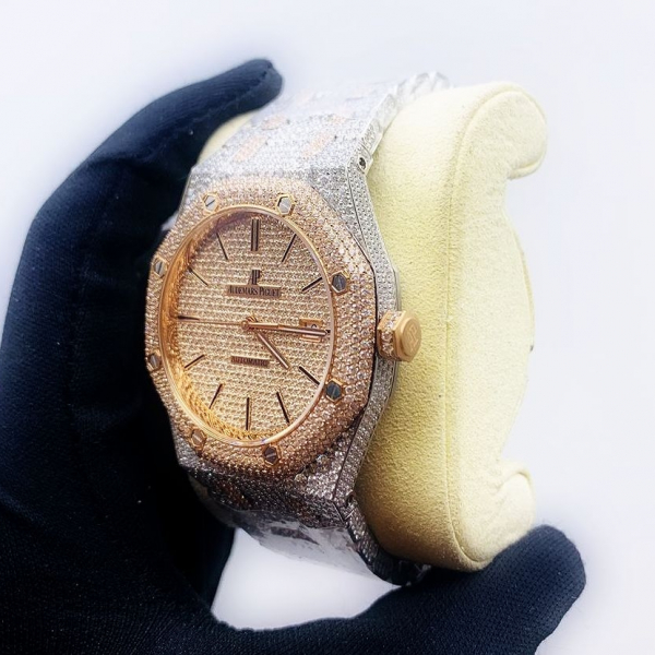 Audemars Piguet Royal Oak Automatic 41mm 15502OR.ZZ.1222OR.01 код 284) Дубликат Люкс копия