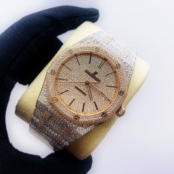 Audemars Piguet Royal Oak Automatic 41mm 15502OR.ZZ.1222OR.01 код 284) Дубликат Люкс копия