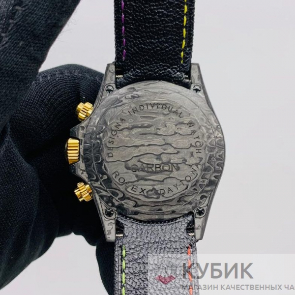 Rolex Daytona DIW Carbon Motley дубликат  LUX  (код 422-05)