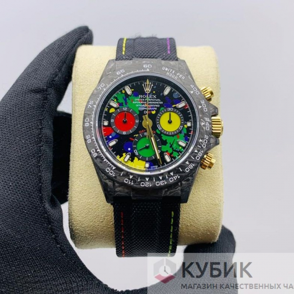Rolex Daytona DIW Carbon Motley дубликат  LUX  (код 422-05)