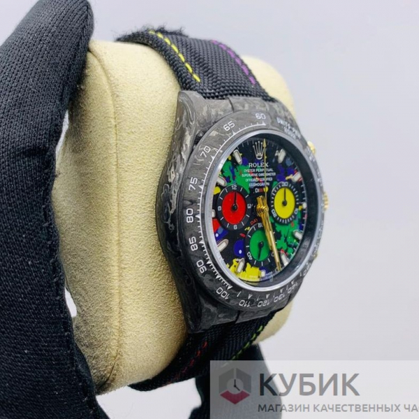 Rolex Daytona DIW Carbon Motley дубликат  LUX  (код 422-05)