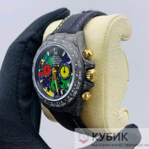Rolex Daytona DIW Carbon Motley дубликат  LUX  (код 422-05)