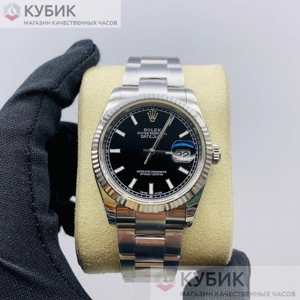 Rolex Datejust Datejust 41 mm Steel Dial 126234-0001 (код 143) Дубликат LUX