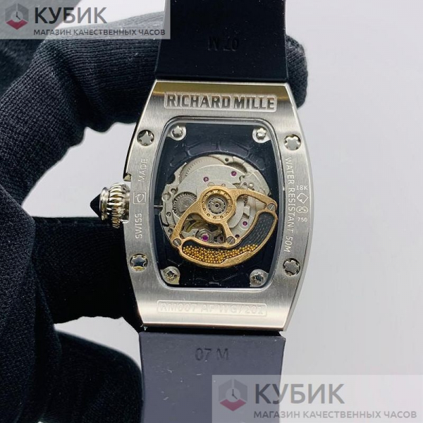 Richard Mille RM 07-01 Automatic Winding дубликат LUX чёрный(код 011-01)