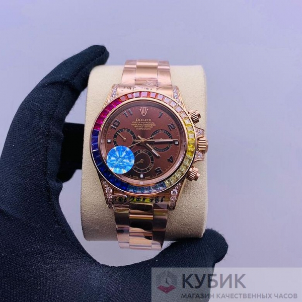 Rolex Cosmograph Daytona Pink Gold Rainbow (код 033-08)