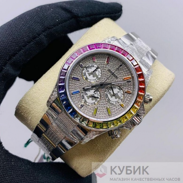 Rolex Oyster Perpetual Cosmograph Daytona Rainbow (код 293) Дубликат LUX