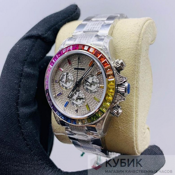 Rolex Oyster Perpetual Cosmograph Daytona Rainbow (код 293) Дубликат LUX