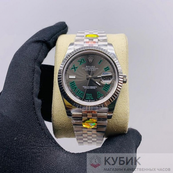 Rolex Oyster Perpetual Datejust 41 mm (код 424) Дубликат LUX