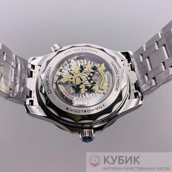 Omega Seamaster Diver 300M Co-Axial Master Chronometer Chronograph 42 mm "James Bond" Limited Edition (код 314) Дубликат LUX