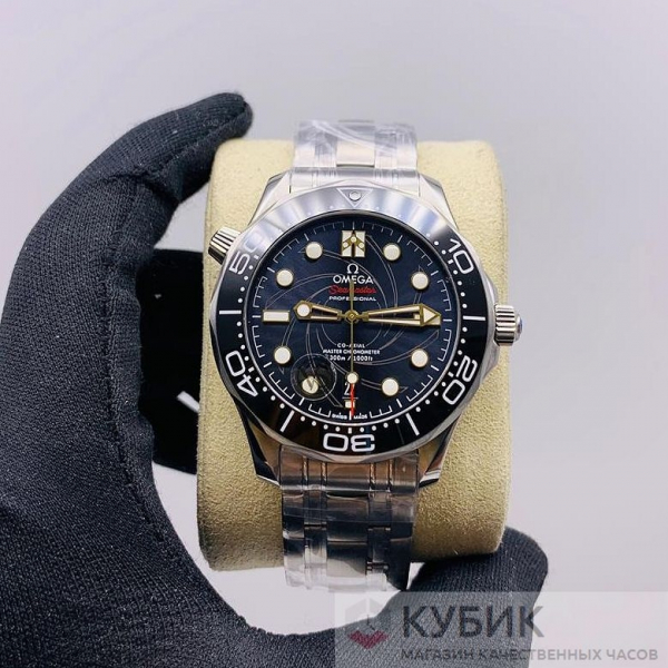 Omega Seamaster Diver 300M Co-Axial Master Chronometer Chronograph 42 mm "James Bond" Limited Edition (код 314) Дубликат LUX