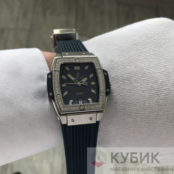 HUBLOT SPIRIT OF BIG BANG KING  DIAMONDS синий код 011-01)