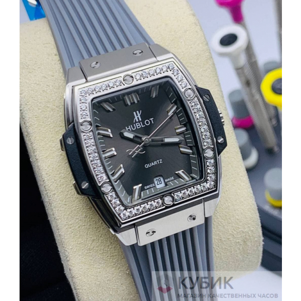 HUBLOT SPIRIT OF BIG BANG KING  DIAMONDS серый  код 011-04)
