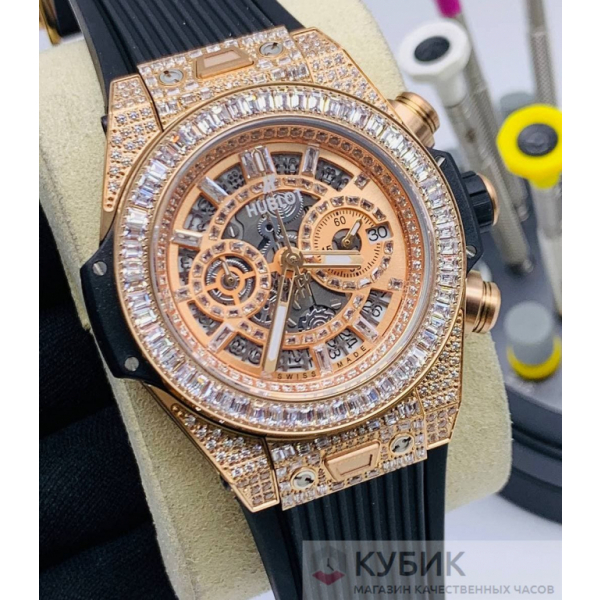 HUBLOT BIG BANG UNICO розе голд  (код 012-03)