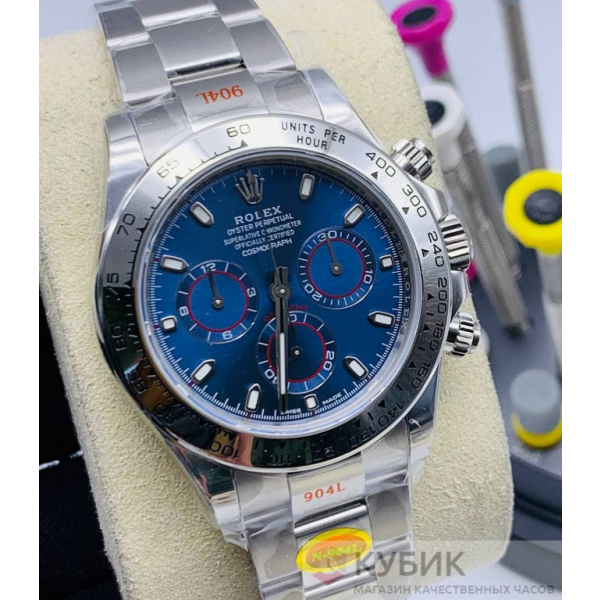 Rolex Cosmograph Daytona Blue Dial 116509-0071 (код 287-02) Дубликат LUX