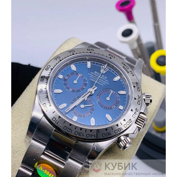 Rolex Cosmograph Daytona Blue Dial 116509-0071 (код 287-02) Дубликат LUX