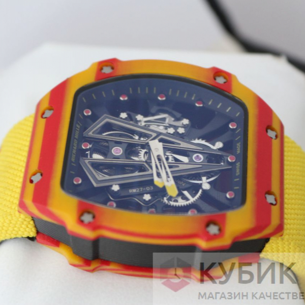 Richard Mille RM 27-03 Tourbillon Rafael Nadal Дубликат LUX(код 064-01)