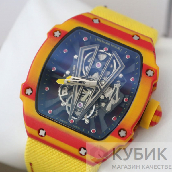 Richard Mille RM 27-03 Tourbillon Rafael Nadal Дубликат LUX(код 064-01)