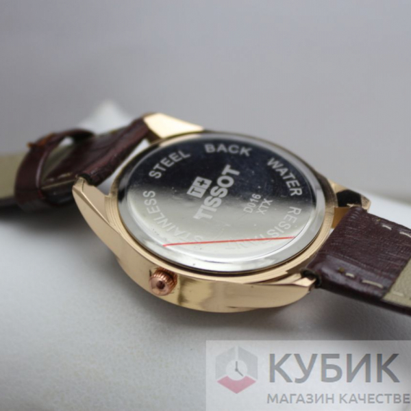 CARTIER QUARTZ коричневый ремень (код 374)