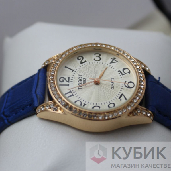 Tissot QUARTZ синий ремень (код 202)