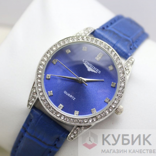 Longines QUARTZ синий (код 111)