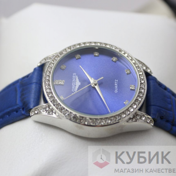 Longines QUARTZ синий (код 111)
