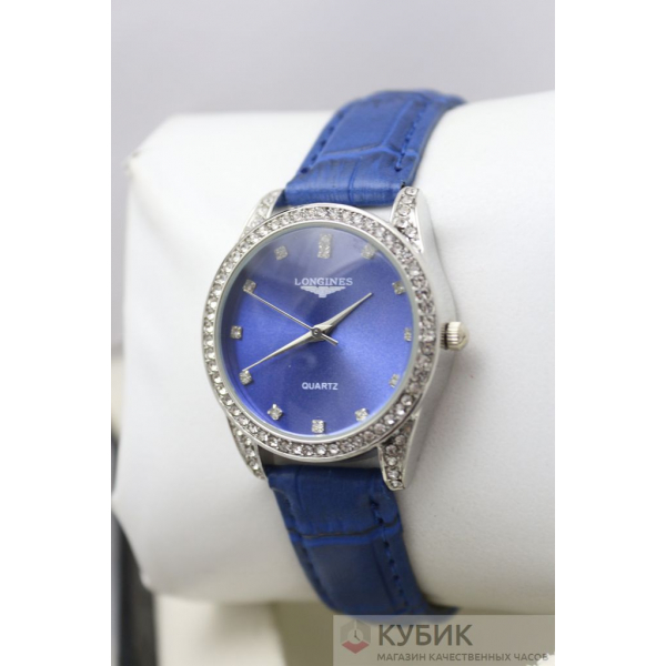 Longines QUARTZ синий (код 111)