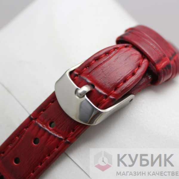 Longines  QUARTZ красный ремень (код 115)