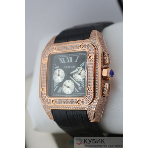 Cartier Santos de Cartier с хронографом (код 275)