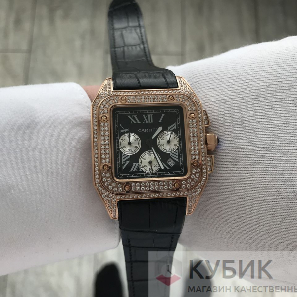 Cartier Santos de Cartier с хронографом (код 275)