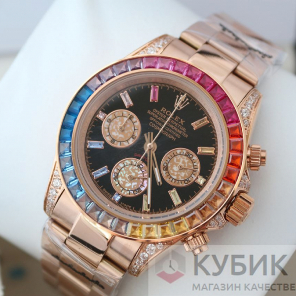 Rolex Oyster Perpetual Cosmograph Daytona Pink Gold Rainbow (код 330)