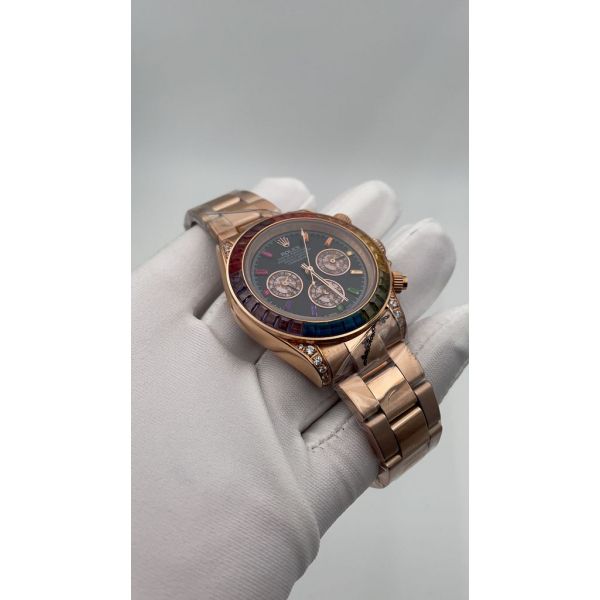 Rolex Oyster Perpetual Cosmograph Daytona Pink Gold Rainbow (код 330)