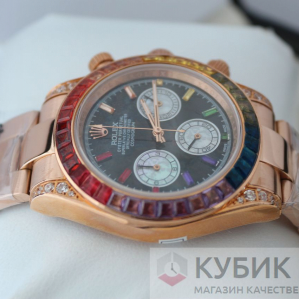 Rolex Oyster Perpetual  Cosmograph Daytona Pink Gold Rainbow (код 331)