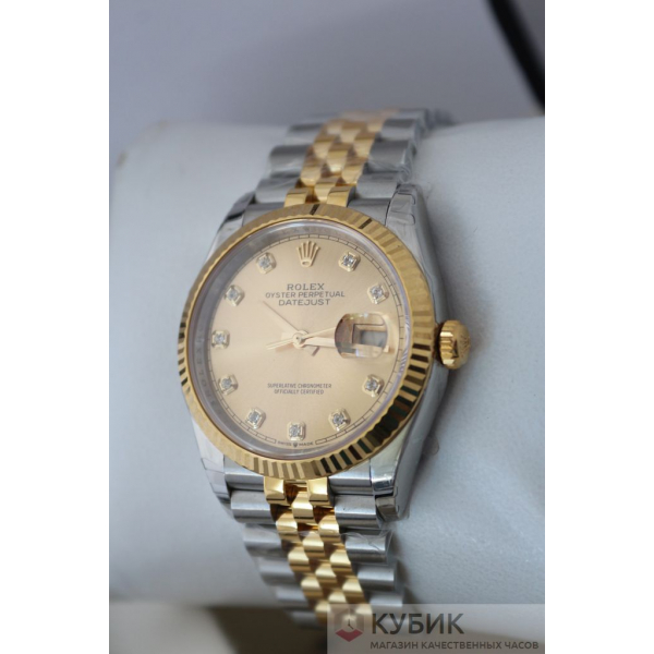 Rolex Rolex Oyster Perpetual Datejust 36 (код 143-08) Дубликат LUX