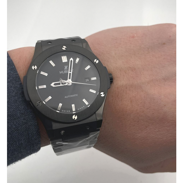 HUBLOT Classic Fusion KING BLACK  BRACELET (код 221-04)