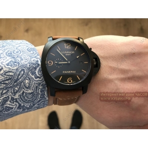 PANERAI LUMINOR 1950 3 DAYS GMT AUTOMATIC ACCIAIO  (код 074)