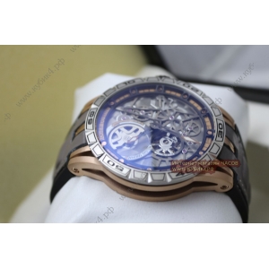 Roger Dubuis Excalibur Spider Pirelli Two-tone Case Grey Strap (код 022)