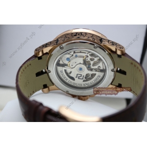 Roger Dubuis Excalibur Double Tourbillon Golden Brown Rubber Strap (код 037)