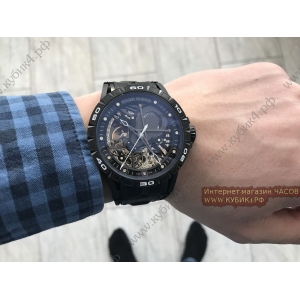 Roger Dubuis Excalibur Double Tourbillon Black Rubber Strap (код 041) Roger Dubuis Excalibur Double Tourbillon Black Rubber Strap (код 041)