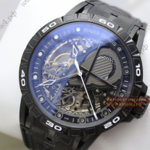 Roger Dubuis Excalibur Double Tourbillon Black Rubber Strap (код 041)