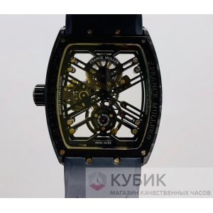 Franck Muller Vanguard Skeleton Tourbillon Carbon (код 501) Дубликат LUX Franck Muller Vanguard Skeleton Tourbillon Carbon (код 501) Дубликат LUX