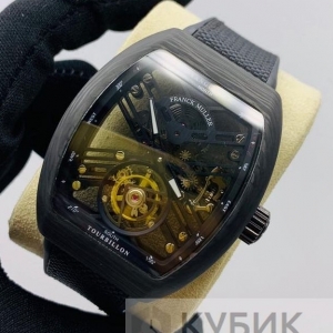 Franck Muller Vanguard Skeleton Tourbillon Carbon (код 501) Дубликат LUX