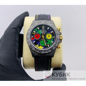 Rolex Daytona DIW Carbon Motley дубликат  LUX  (код 422-05)