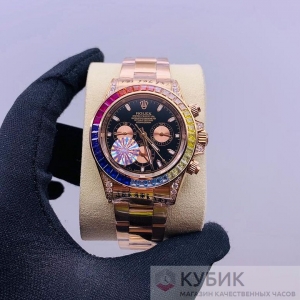 Rolex Cosmograph Daytona Pink Gold Rainbow (код 033-09)