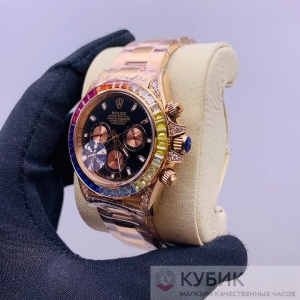 Rolex Cosmograph Daytona Pink Gold Rainbow (код 033-09)