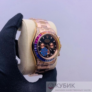 Rolex Cosmograph Daytona Pink Gold Rainbow (код 033-09)