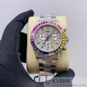 Rolex Oyster Perpetual Cosmograph Daytona Rainbow (код 293) Дубликат LUX Rolex Oyster Perpetual Cosmograph Daytona Rainbow (код 293) Дубликат LUX