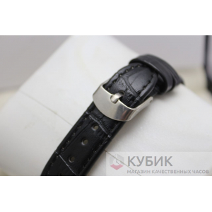 CARTIER QUARTZ чёрный ремень (код 372)