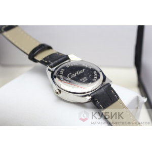 CARTIER QUARTZ чёрный циферблат (код 377) CARTIER QUARTZ чёрный циферблат (код 377)